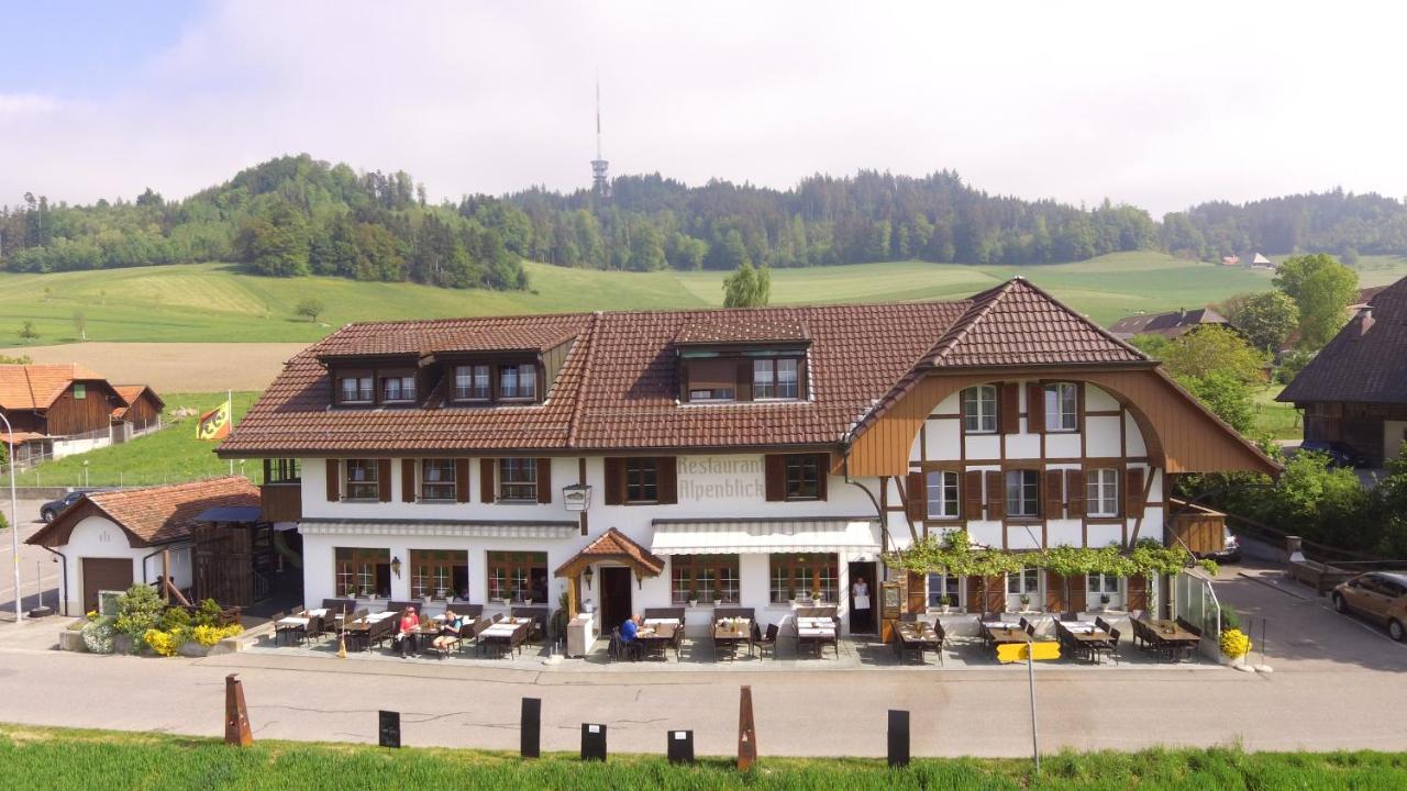 Alpenblick Ferenberg Bern Hotel Stettlen Luaran gambar